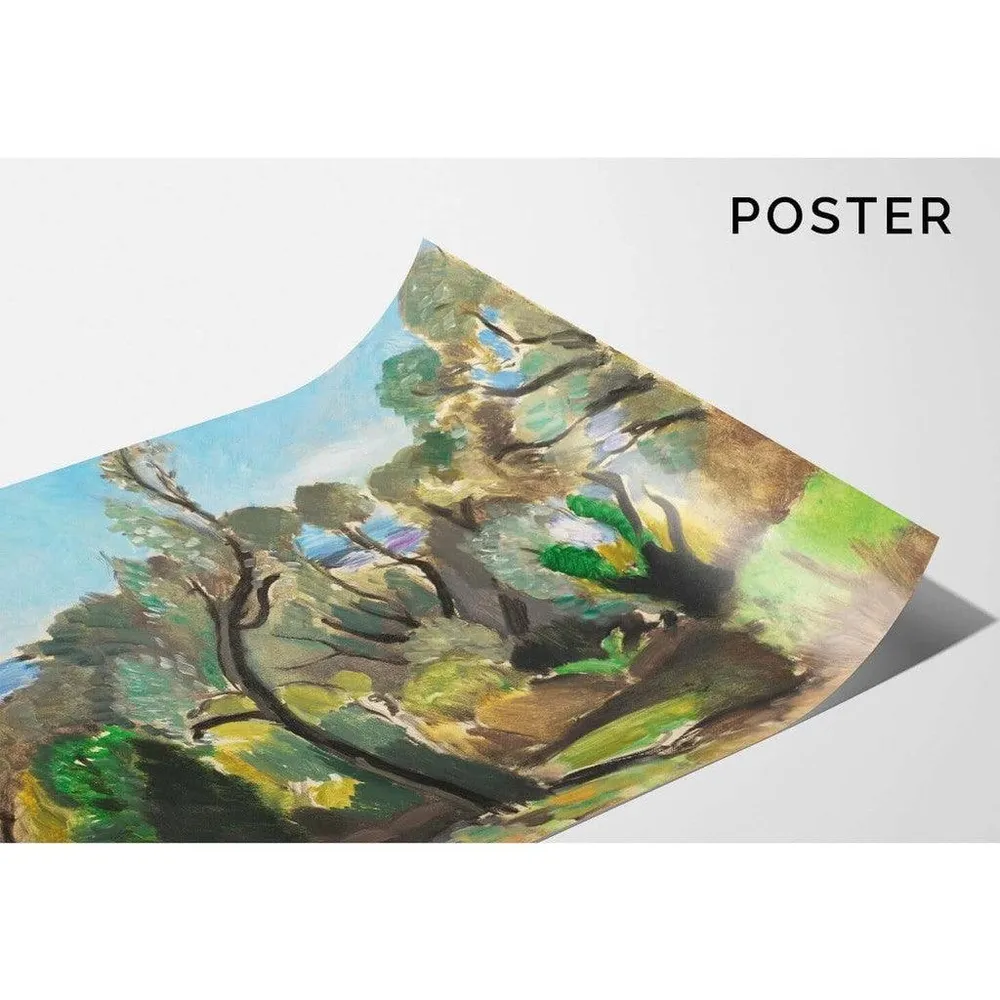 Tableau Paysage du Mont-Boron - Henri Matisse | Reproduction Artem Legrand