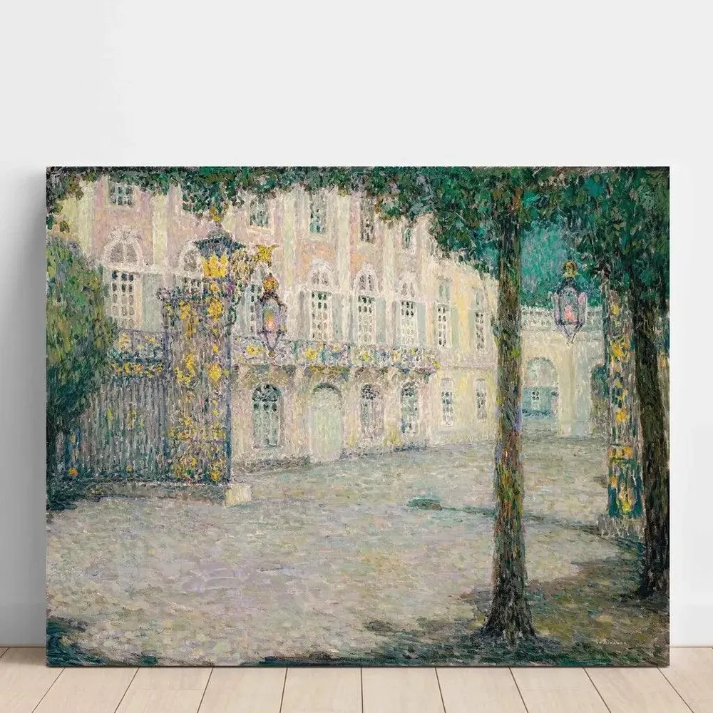 Tableau La Place de la Carrière au clair de lune à Nancy | Reproduction Artem Legrand