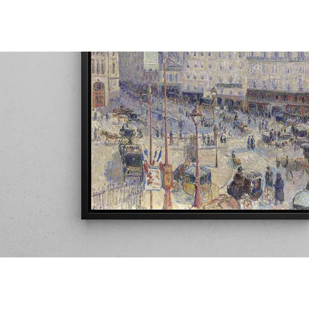 Tableau La place du Havre, Paris - Camille Pissarro | Reproduction Artem Legrand