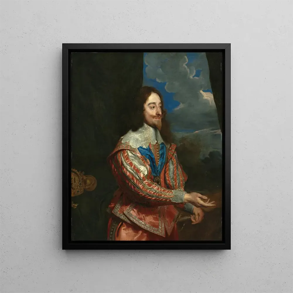 Tableau Portrait de Charles Ier 1600-1649 - Antoine van Dyck | Reproduction Artem Legrand