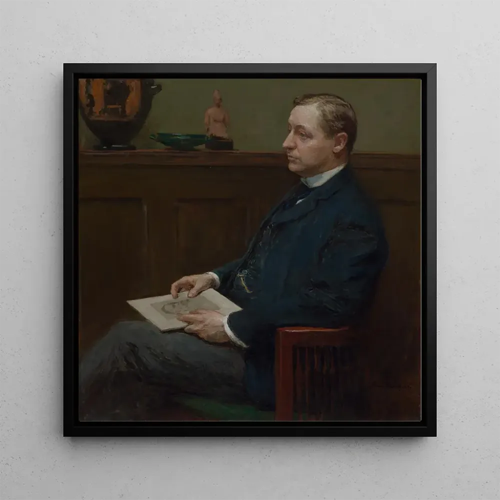 Tableau Portrait de Charles Lawrence Hutchinson - Gari Melchers | Reproduction Artem Legrand