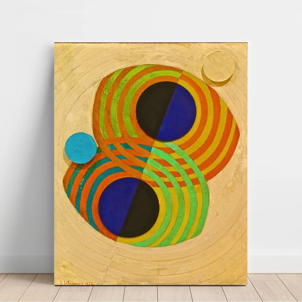 Tableau Portrait d'Augustinus Gerardus Hubertus van Rijckevorse - Robert Delaunay | Reproduction Artem Legrand