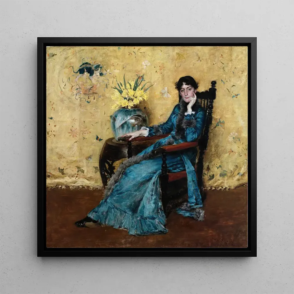 Tableau Portrait de Dora Wheeler - William Merritt Chase | Reproduction Artem Legrand