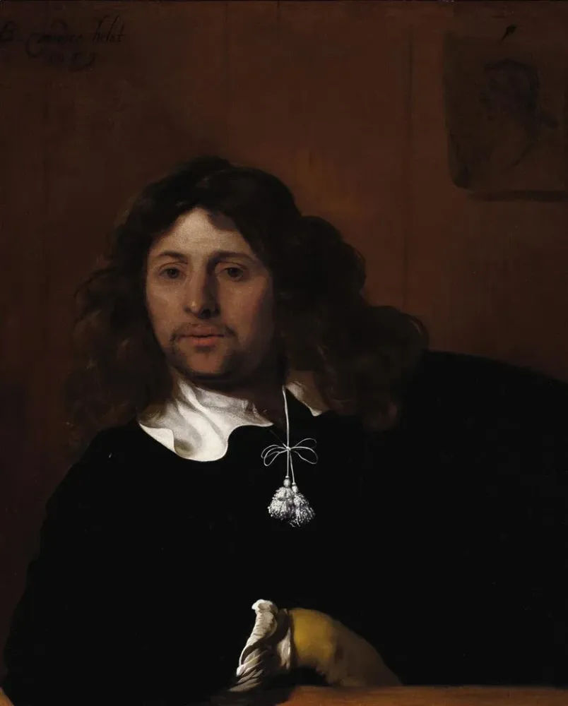 Tableau Portrait d'un gentilhomme - Bartholomeus van der Helst | Reproduction Artem Legrand