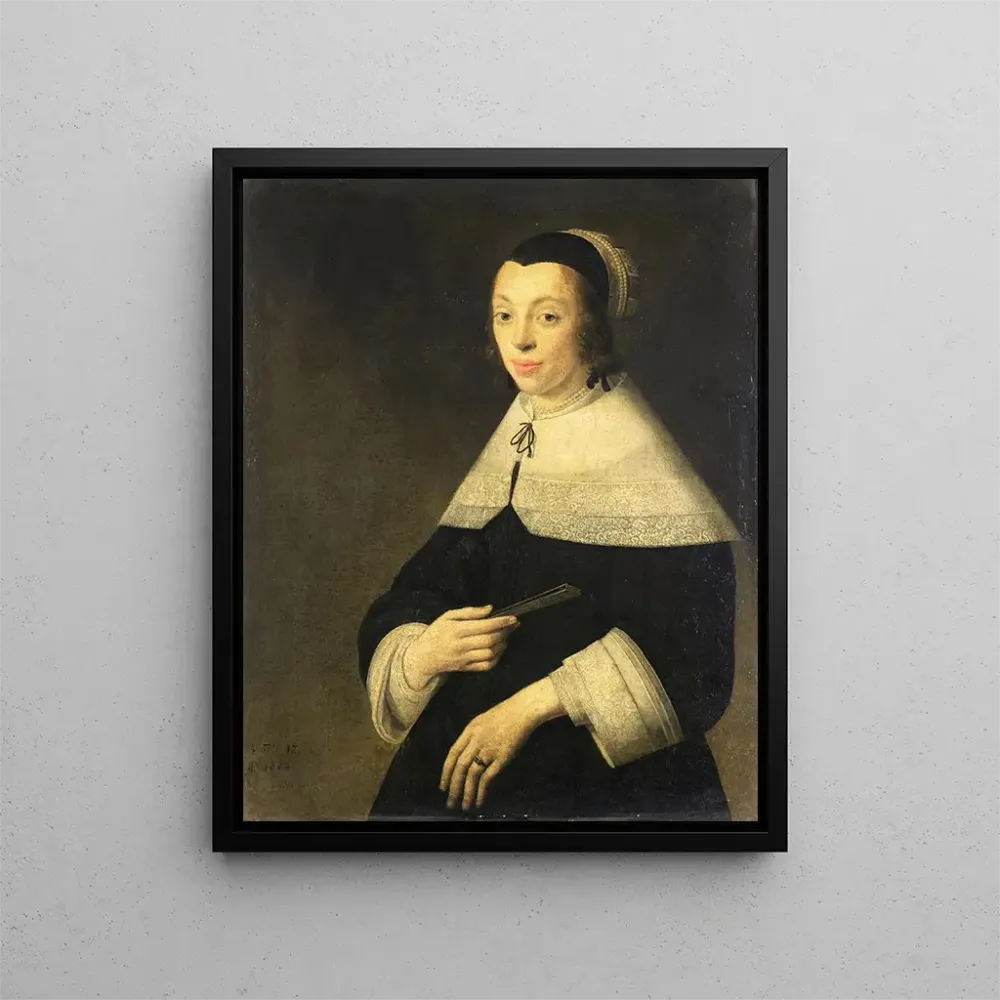 Tableau Portrait d'une jeune femme - Anthonie Palamedesz | Reproduction Artem Legrand