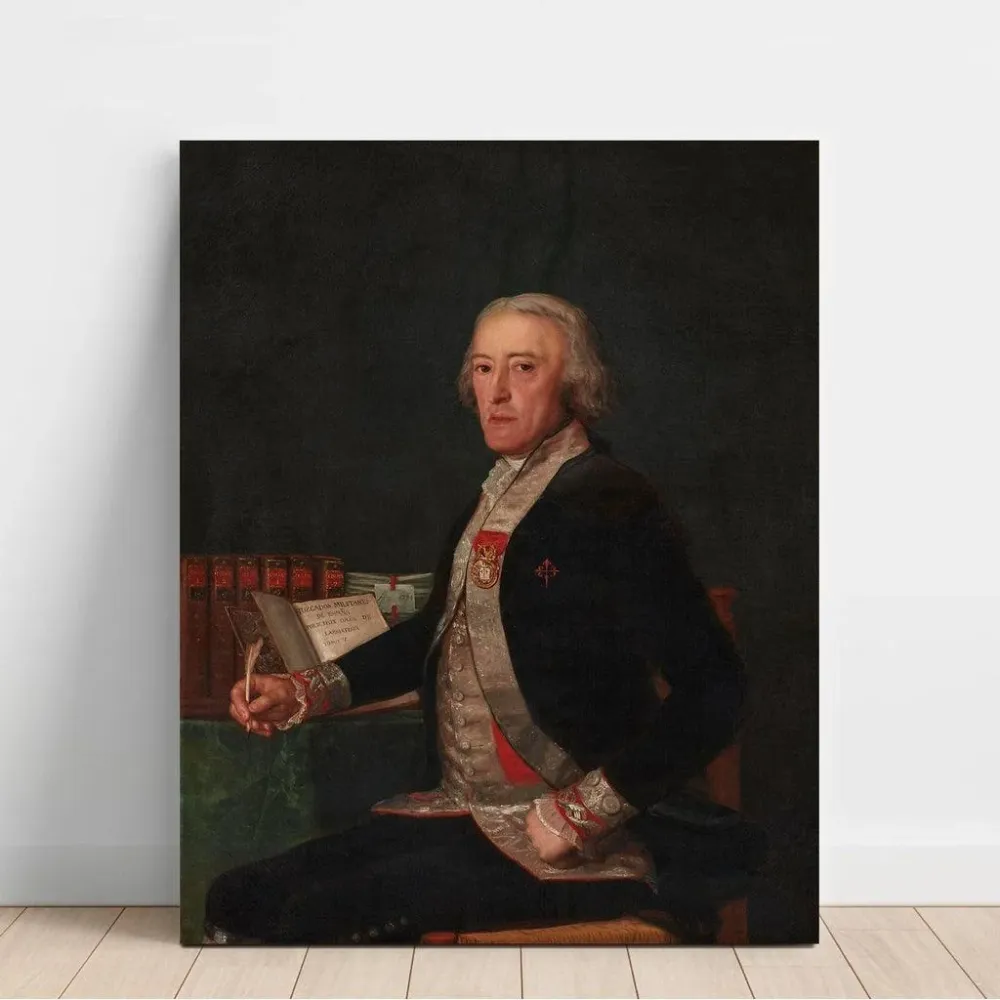 Tableau Portrait de Félix Colón de Larriátegui - Francisco de Goya | Reproduction Artem Legrand