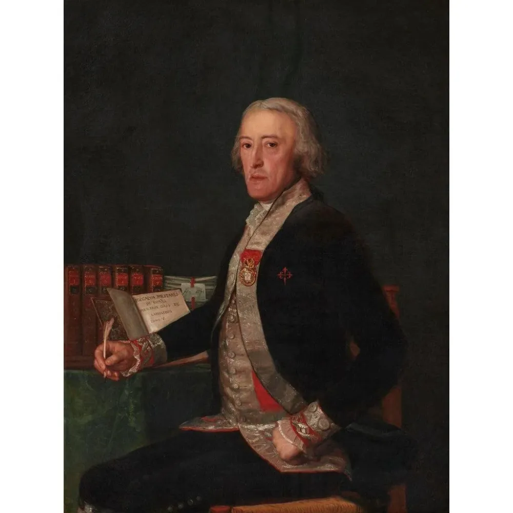 Tableau Portrait de Félix Colón de Larriátegui - Francisco de Goya | Reproduction Artem Legrand
