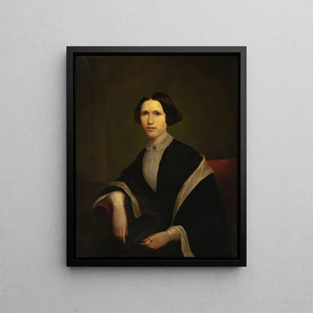 Tableau Portrait de Harriet Clark Ferrell - Anonyme | Reproduction Artem Legrand