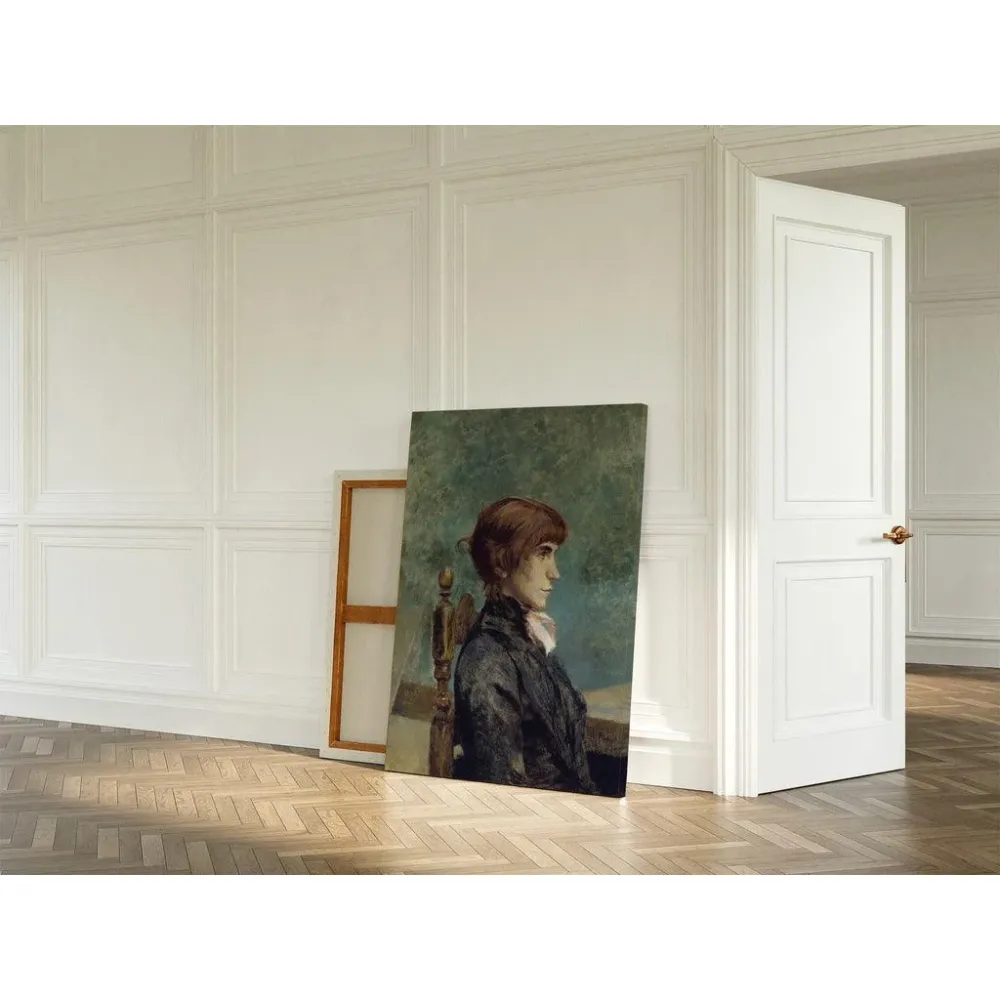 Tableau Portrait de Jeanne Wenz - Henri de Toulouse-Lautrec | Reproduction Artem Legrand