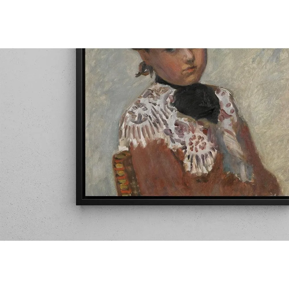 Tableau Portrait de Jeune Femme Or Le Chapeau - Pierre Bonnard | Reproduction Artem Legrand
