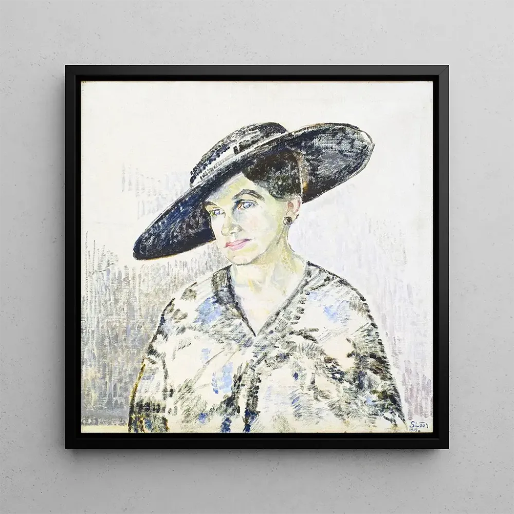 Tableau Portrait de Maria Schildknecht - Milly Slr | Reproduction Artem Legrand