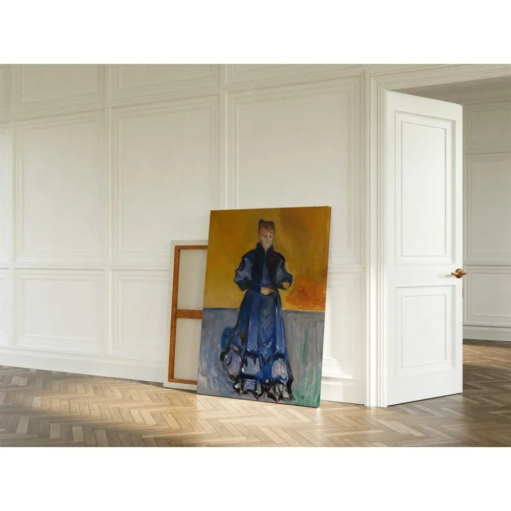 Tableau Portrait de Mme Förster-Nietzsche - Edvard Munch | Reproduction Artem Legrand