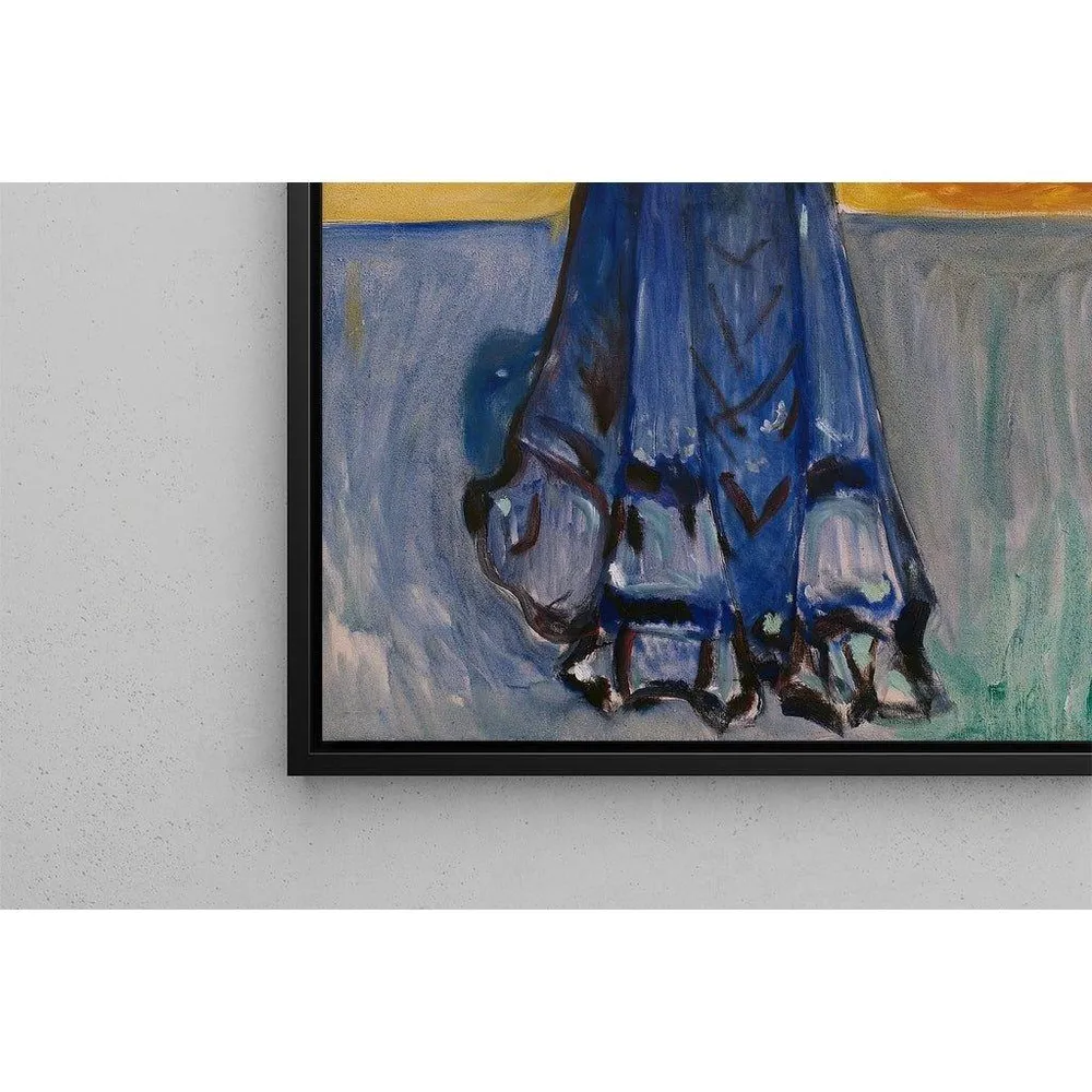 Tableau Portrait de Mme Förster-Nietzsche - Edvard Munch | Reproduction Artem Legrand