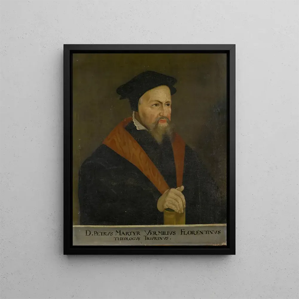 Tableau Portrait de Petrus Martyr Vermigli - Anonyme | Reproduction Artem Legrand