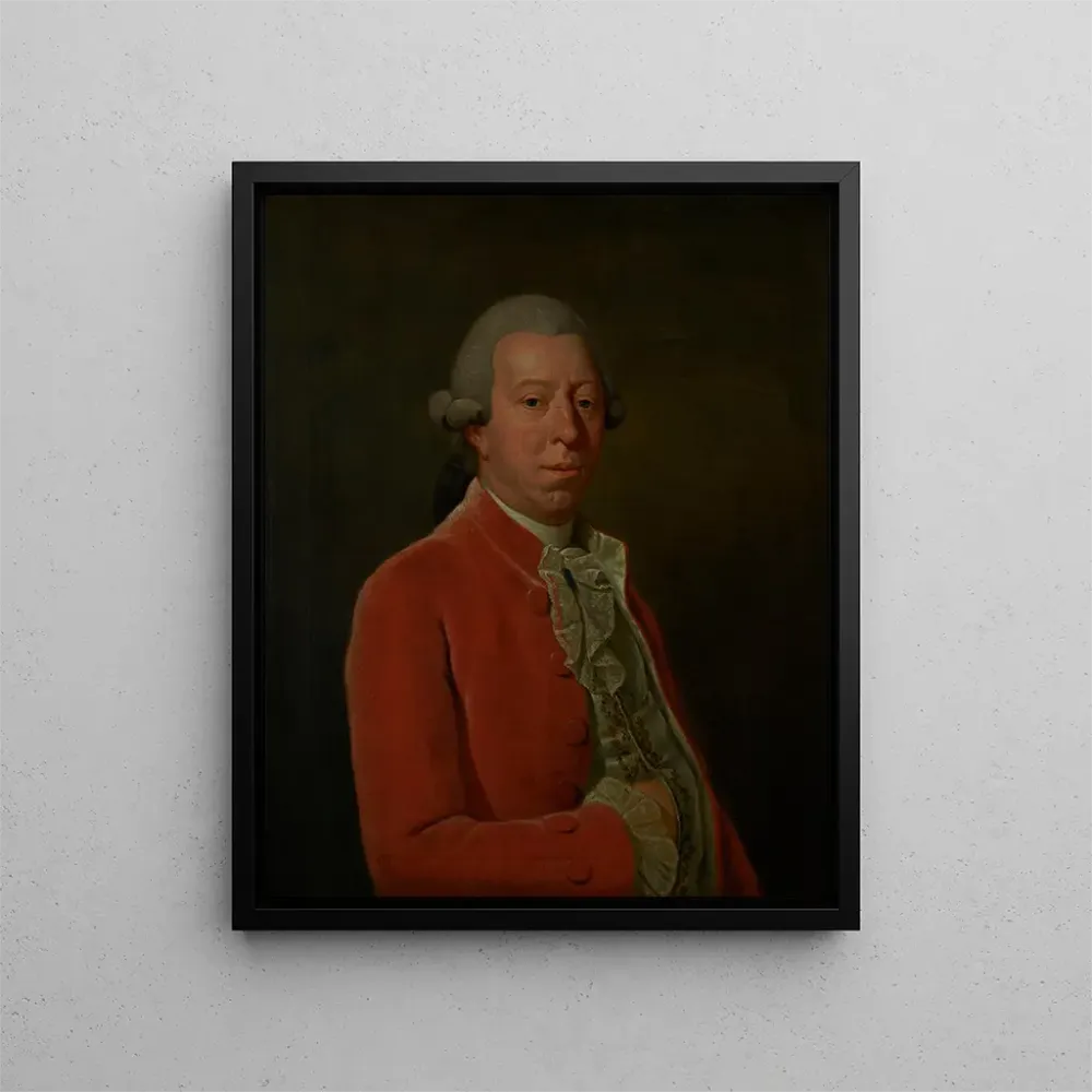 Tableau Portrait de Pieter van den Santheuvel - Benjamin Samuel Bolomey | Reproduction Artem Legrand