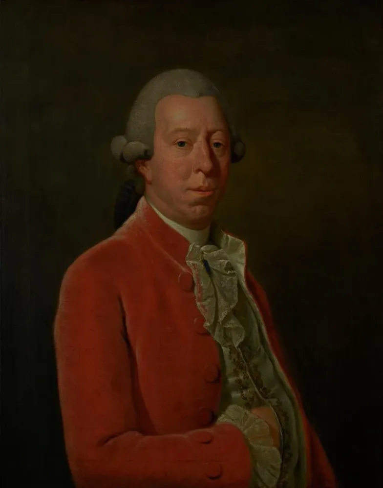 Tableau Portrait de Pieter van den Santheuvel - Benjamin Samuel Bolomey | Reproduction Artem Legrand