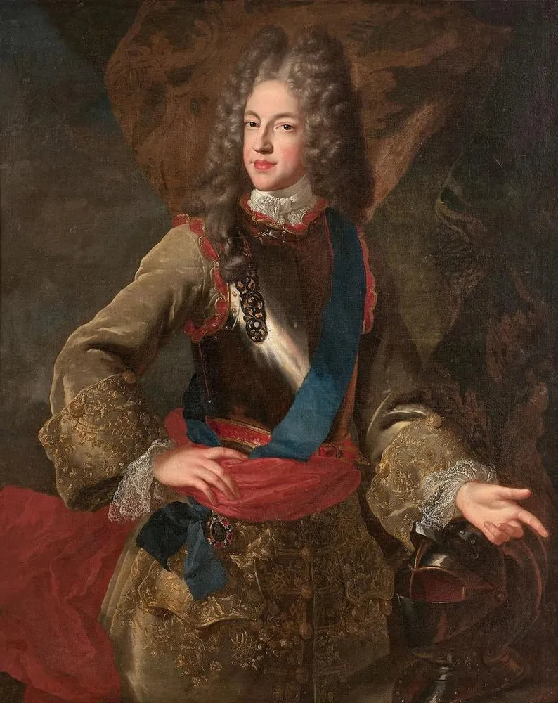 Tableau Portrait du prince Jacques François Edward Stuart - Alexis Simon Belle | Reproduction Artem Legrand