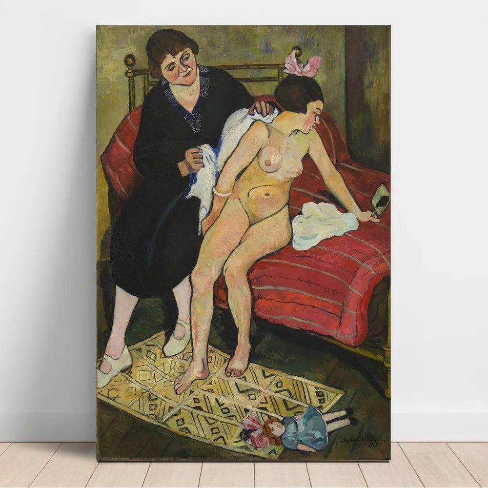 Tableau La poupée abandonnée - Suzanne Valadon | Reproduction Artem Legrand
