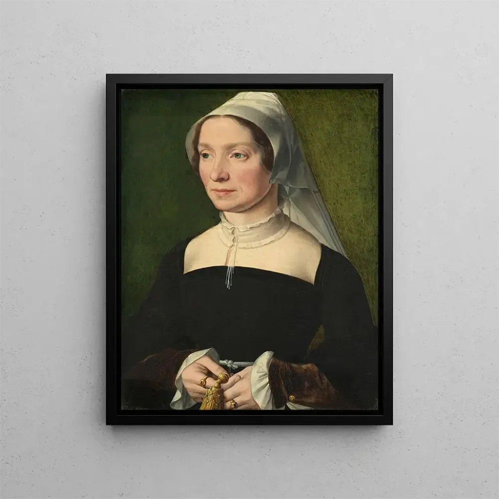 Tableau Épouse d'un membre de la famille de Hondecoeter - Anonyme | Reproduction Artem Legrand