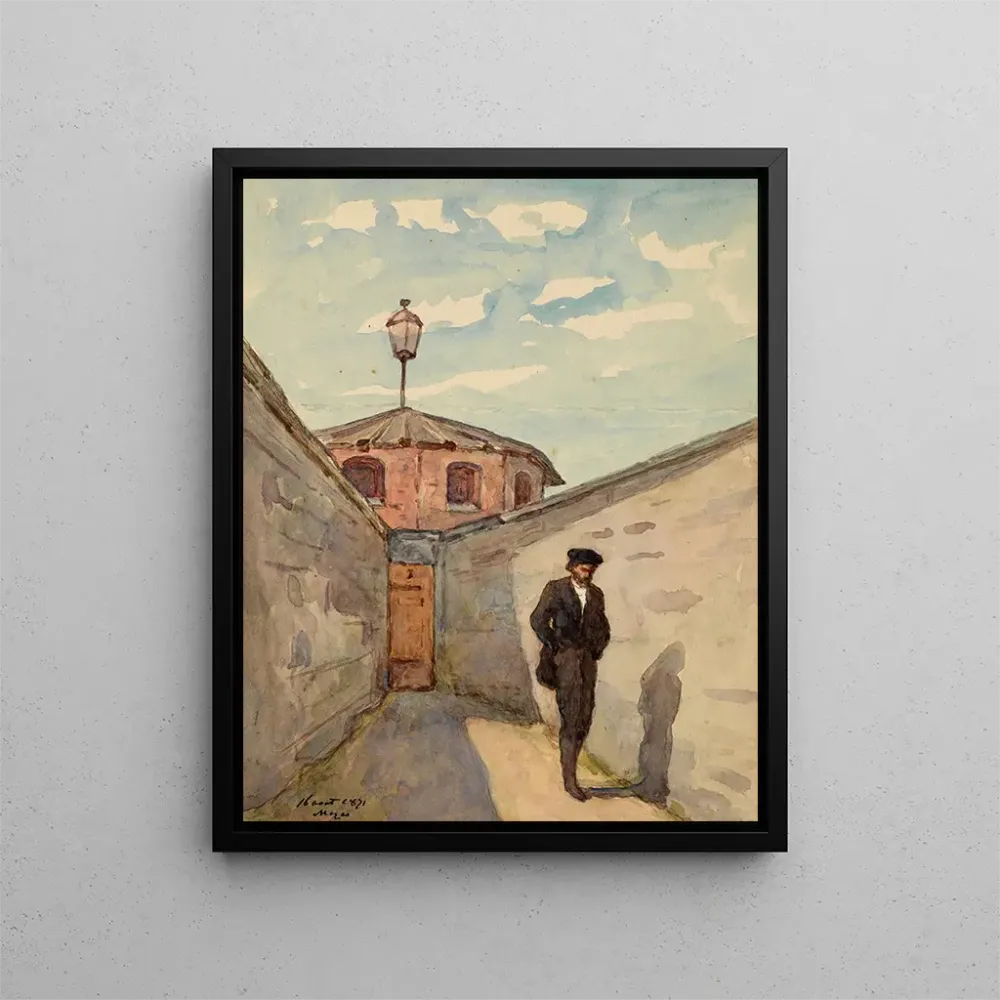 Tableau La prison Mazas 12me arrondissement en 1871 - Armand Gautier | Reproduction Artem Legrand