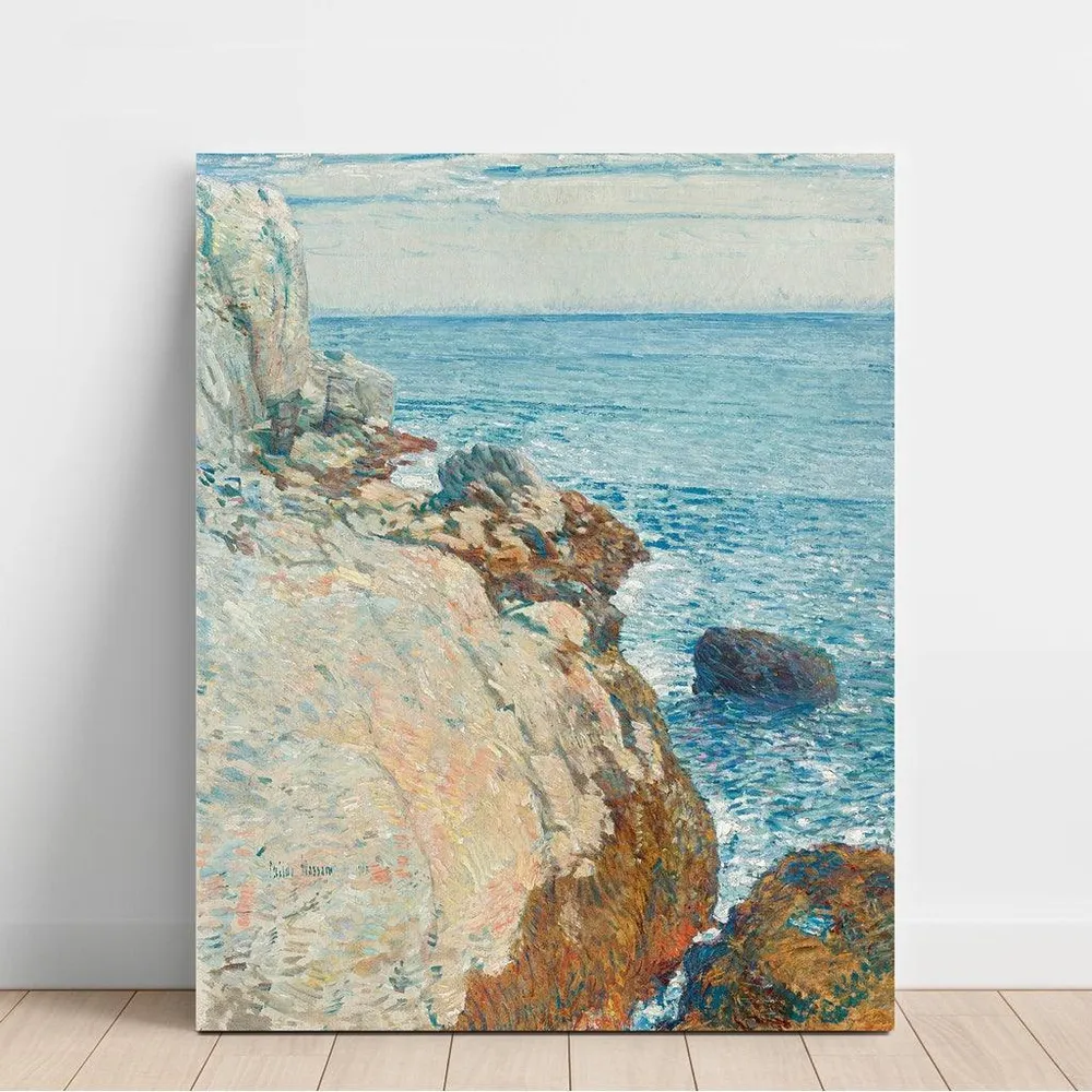 Tableau Le promontoire de l'Est, Appledore - Isles de Shoals - Childe Hassam | Reproduction Artem Legrand