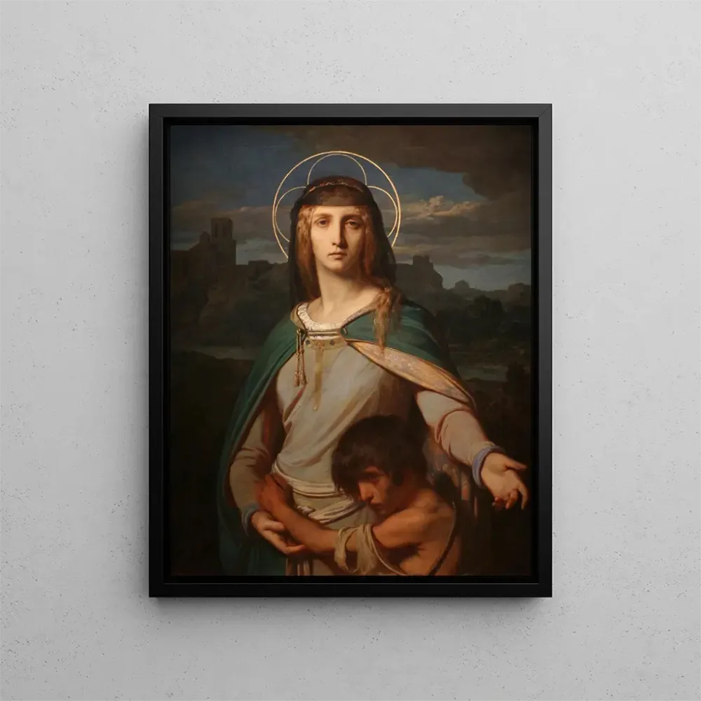 Tableau Sainte Monique dans un paysage - Alexandre Cabanel | Reproduction Artem Legrand