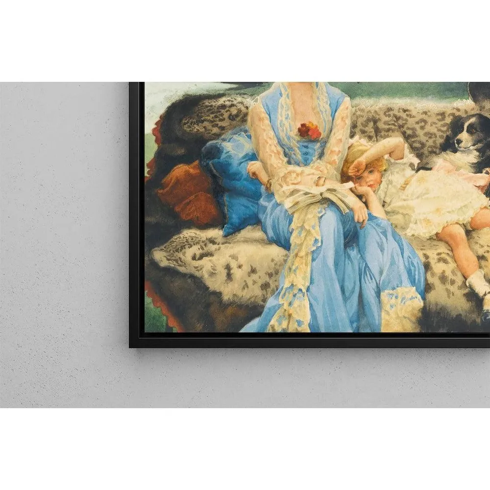 Tableau Silence - James Tissot | Reproduction Artem Legrand