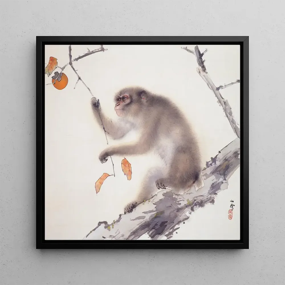 Tableau Singe - Hashimoto Kansetsu | Reproduction Artem Legrand