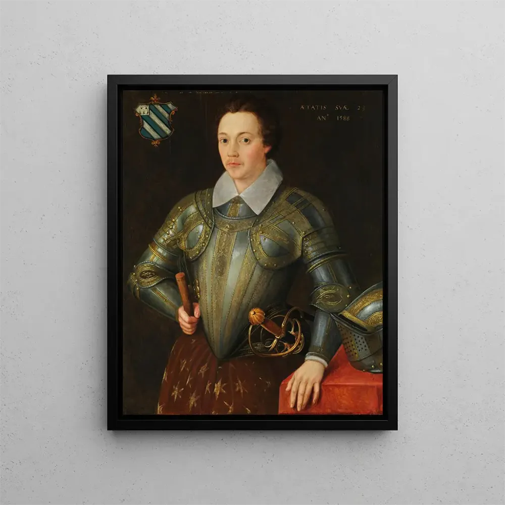 Tableau Sir John Shurley d'Isfield - Anonyme | Reproduction Artem Legrand