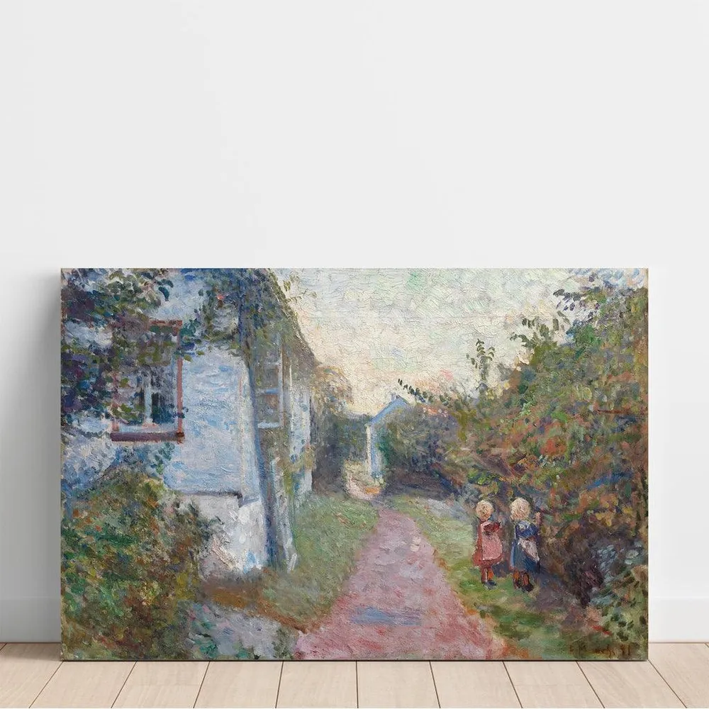 Tableau Soirée d'été à Åsgårdstrand - Edvard Munch | Reproduction Artem Legrand