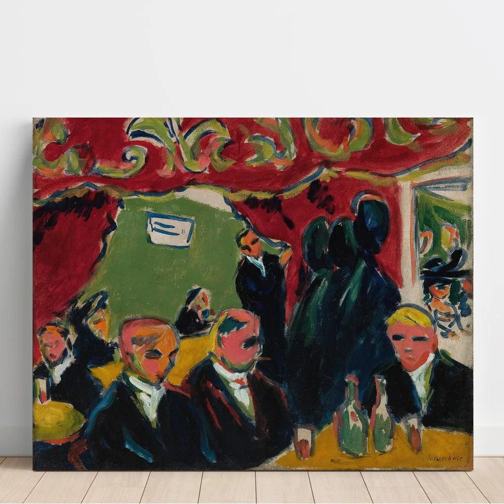 Tableau Taverne - Ernst Ludwig Kirchner | Reproduction Artem Legrand