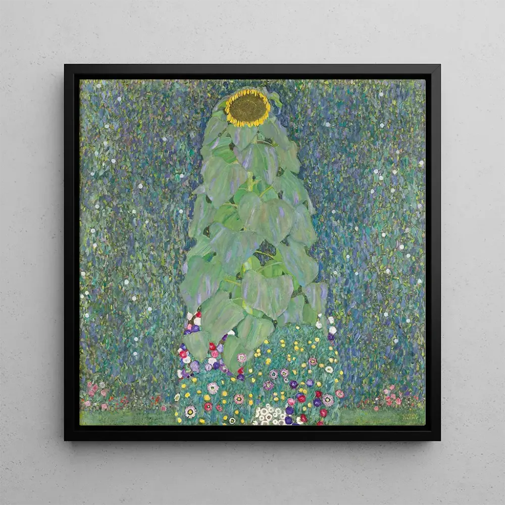 Tableau Tournesols - Gustav Klimt | Reproduction Artem Legrand