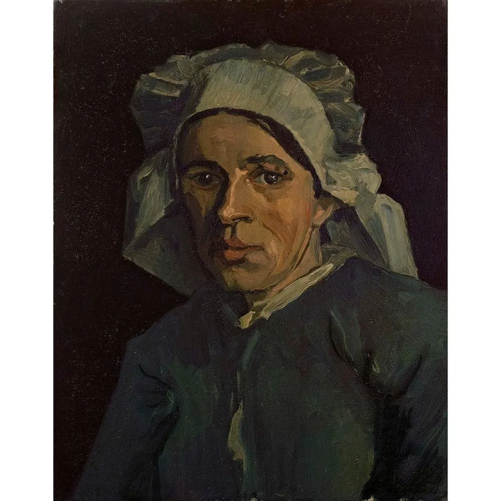 Tableau Tête de femme - Vincent van Gogh | Reproduction Artem Legrand