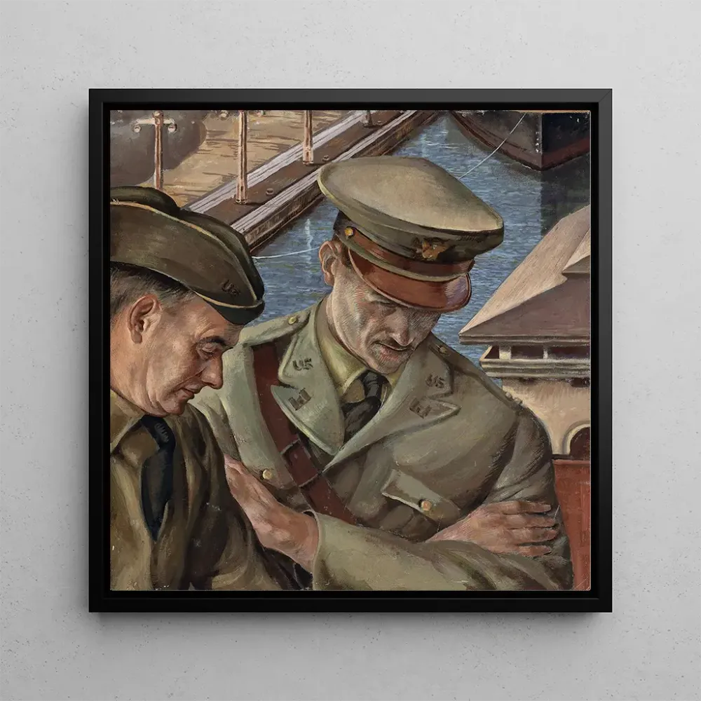 Tableau étude murale - Anonyme | Reproduction Artem Legrand