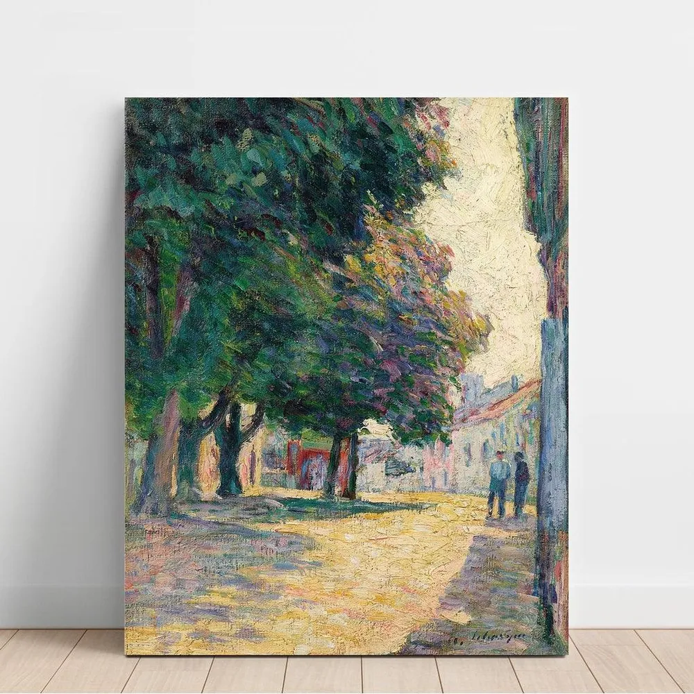 Tableau Vence, La Place Ensoleillée - Henri Lebasque | Reproduction Artem Legrand