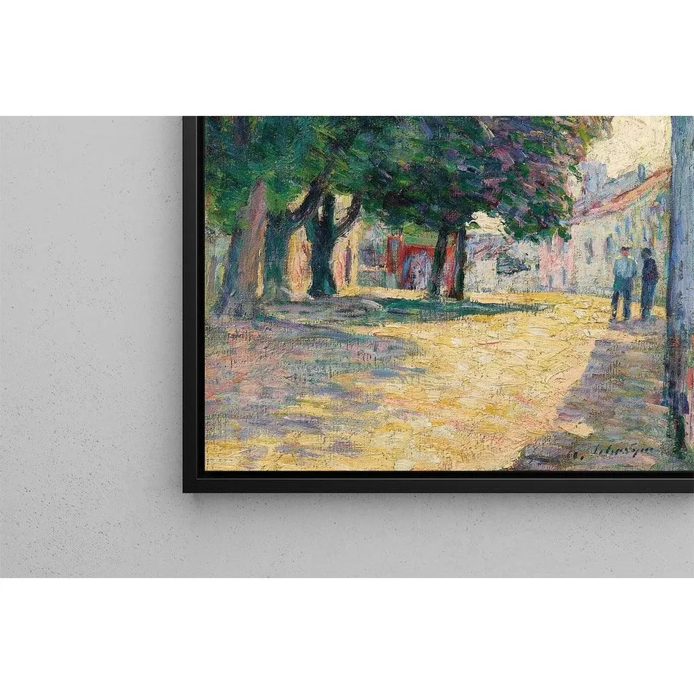 Tableau Vence, La Place Ensoleillée - Henri Lebasque | Reproduction Artem Legrand