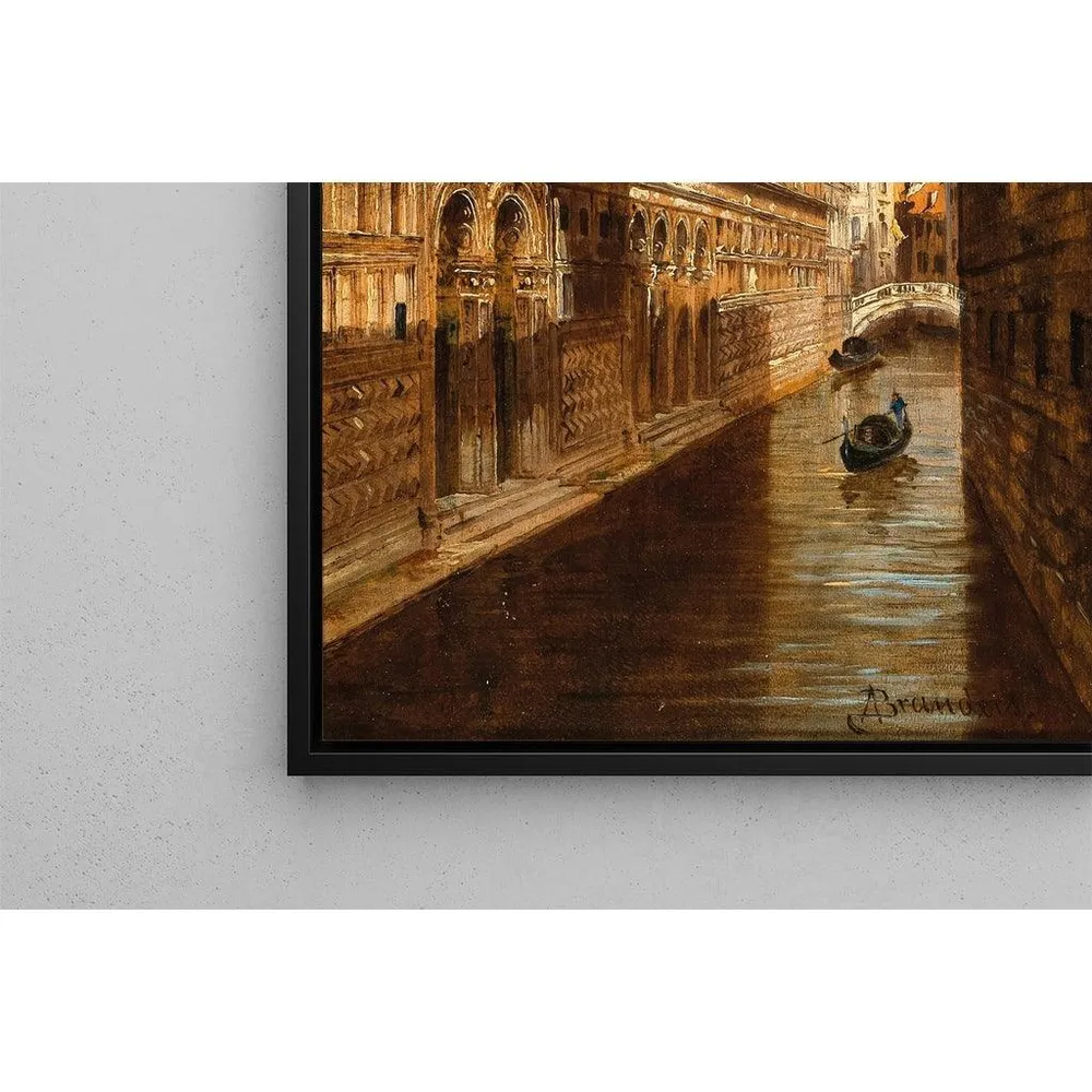 Tableau Venise, le pont des Soupirs - Antonietta Brandeis | Reproduction Artem Legrand