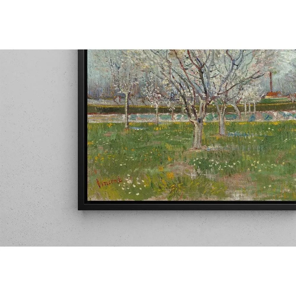 Tableau Verger en fleurs (Pruniers) - Vincent van Gogh | Reproduction Artem Legrand