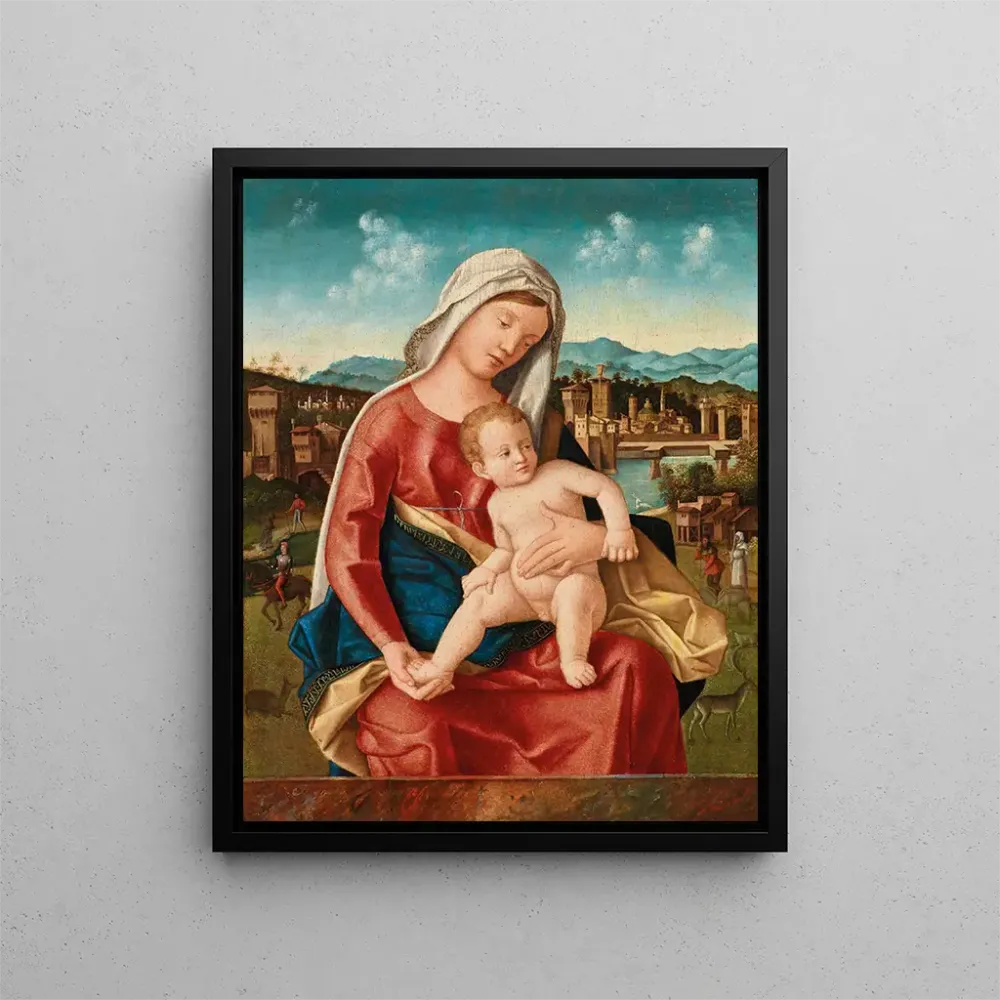 Tableau Vierge à l'Enfant - Bartolomeo Veneto | Reproduction Artem Legrand