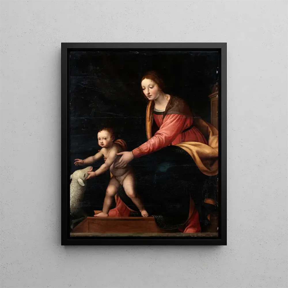 Tableau Vierge à l'Enfant - Bernardino Luini | Reproduction Artem Legrand