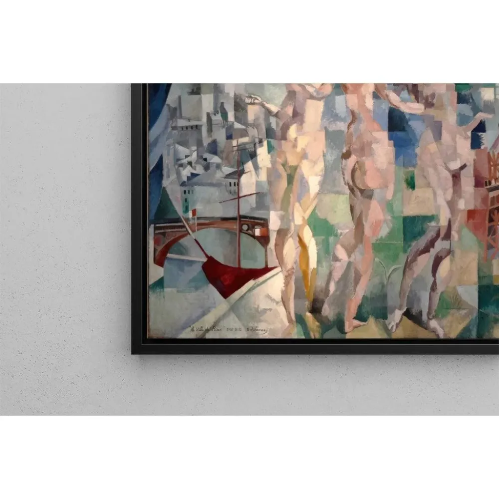 Tableau La Ville de Paris - Robert Delaunay | Reproduction Artem Legrand