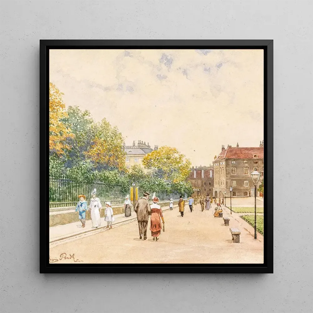 Tableau Au Volksgarten - Erwin Pendl | Reproduction Artem Legrand