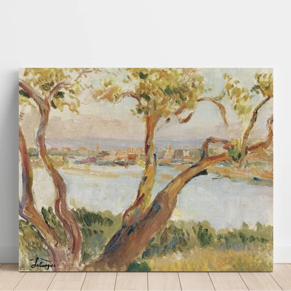 Tableau Vue d'Antibes - Henri Lebasque | Reproduction Artem Legrand