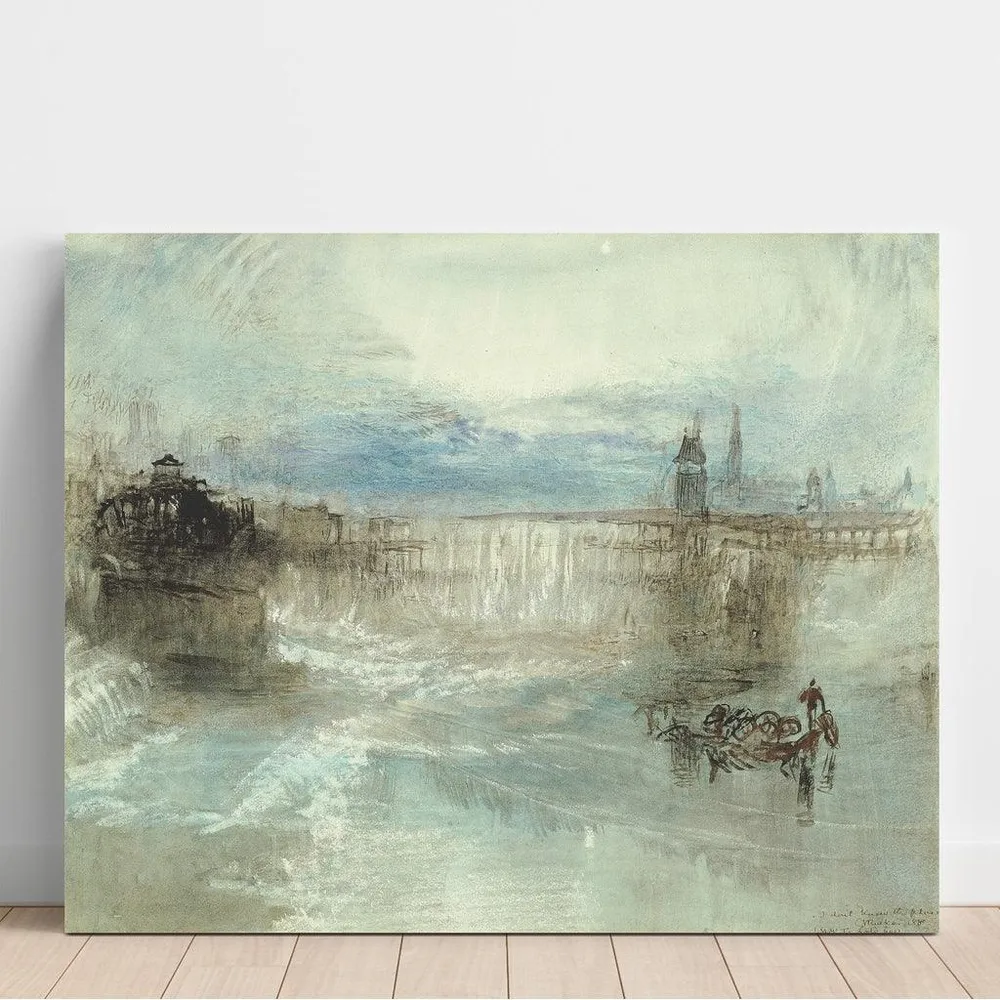 Tableau Vue de Lucerne - Joseph Mallord William Turner | Reproduction Artem Legrand