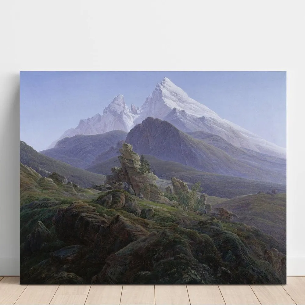 Tableau Le Watzmann - Caspar David Friedrich | Reproduction Artem Legrand