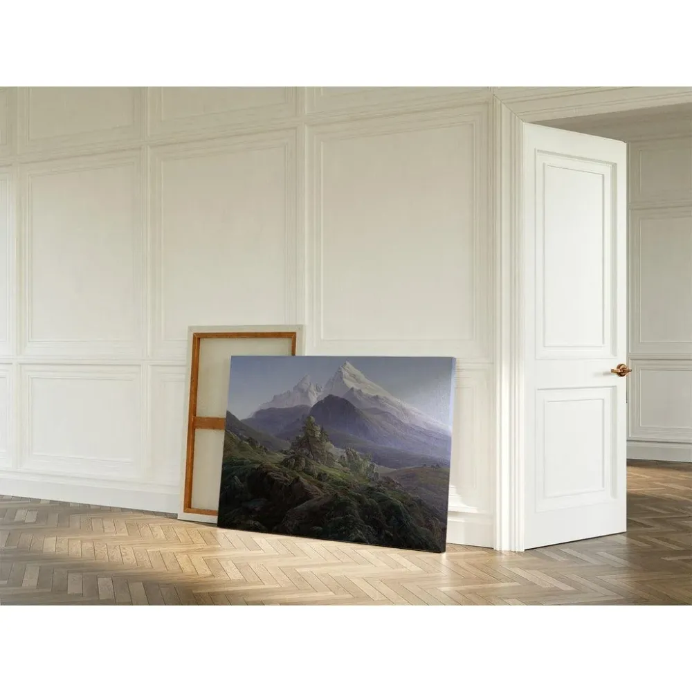 Tableau Le Watzmann - Caspar David Friedrich | Reproduction Artem Legrand