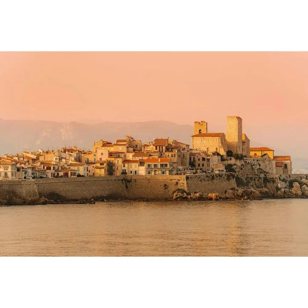Tirage photo - Antibes au coucher du soleil Artem Legrand