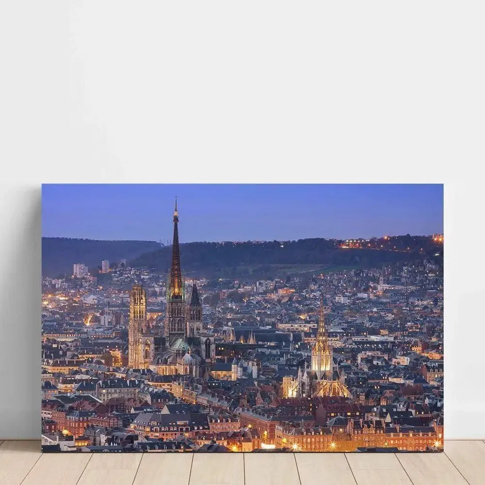 Tirage photo - Rouen au crépuscule Artem Legrand