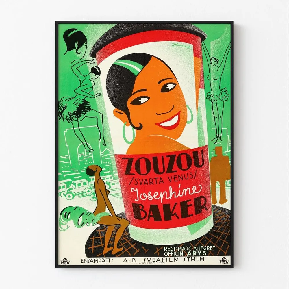 Zou-Zou par Eric Rohman | Affiche vintage Artem Legrand