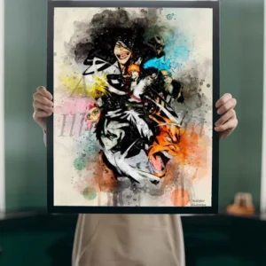 Bleach / Ichigo Kurosaki / Manga poster / Série Animé / Fan Manga / Décoration Chambre Art&Fact Illustration